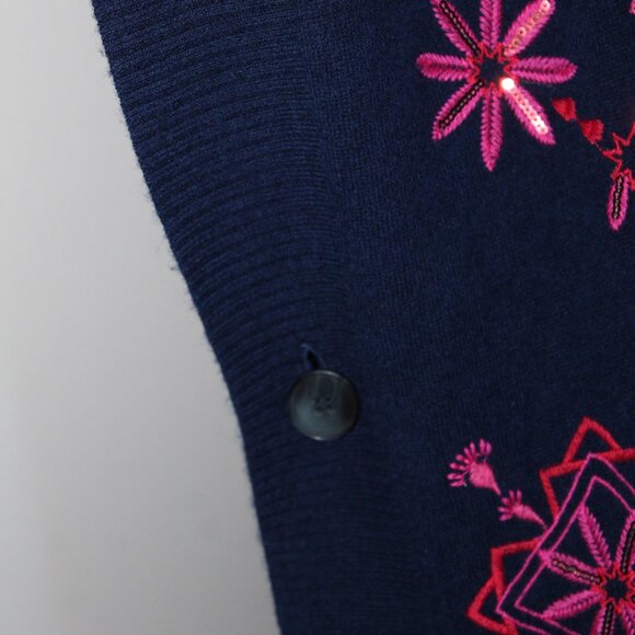 NWT Johnny Was Biya JW Workshop The Classic Cape Embroidered Hooded O/S One Size - Picture 7 of 10